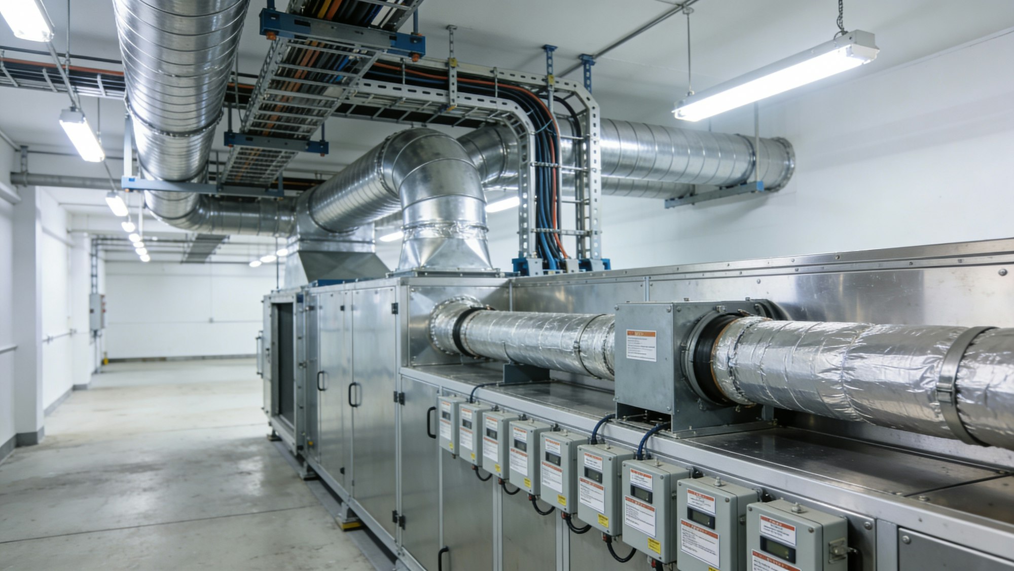 ClimaWorks engineer servicing a climate system